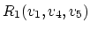 $R_1(v_1,v_4,v_5)$